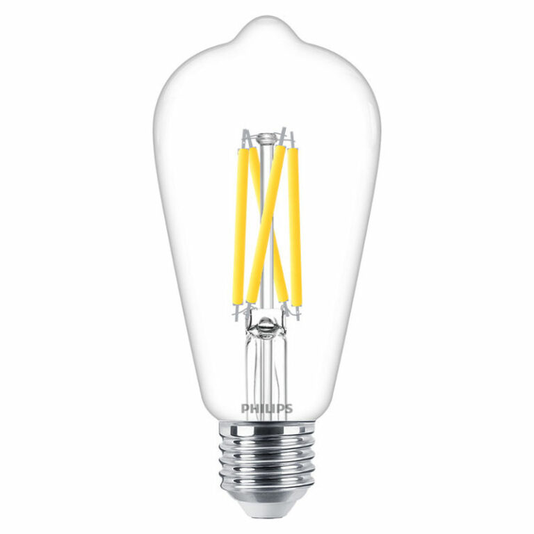 Philips Master VLE LED bulb dimtone 5.9W vervangt 60W 922-927 E27 ST64 helder glas