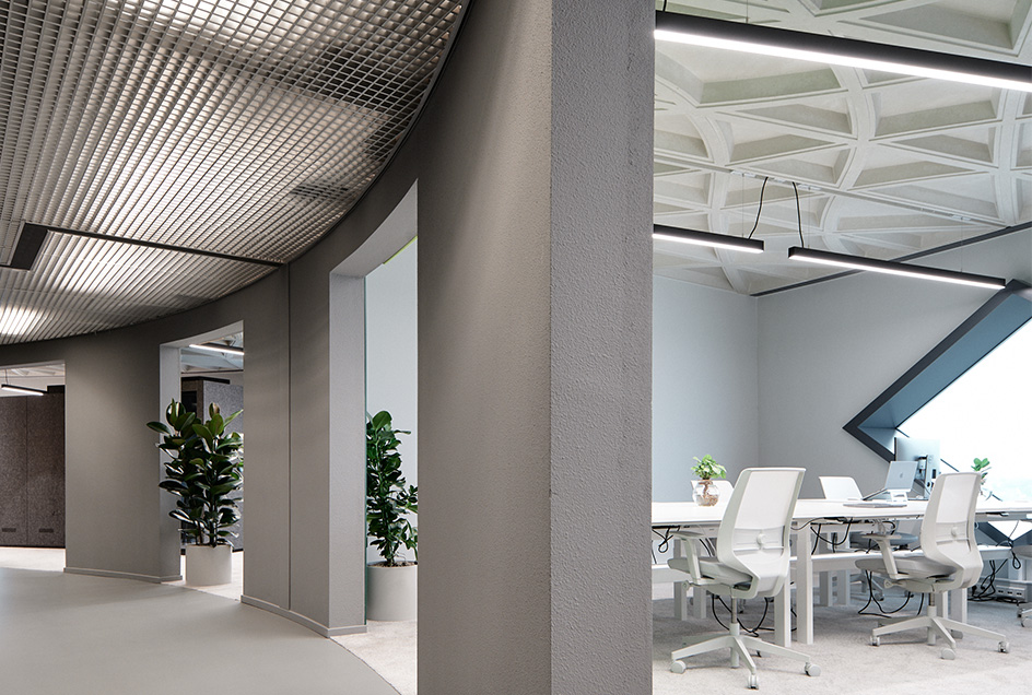 Projectverlichting Suikersilo kantoor