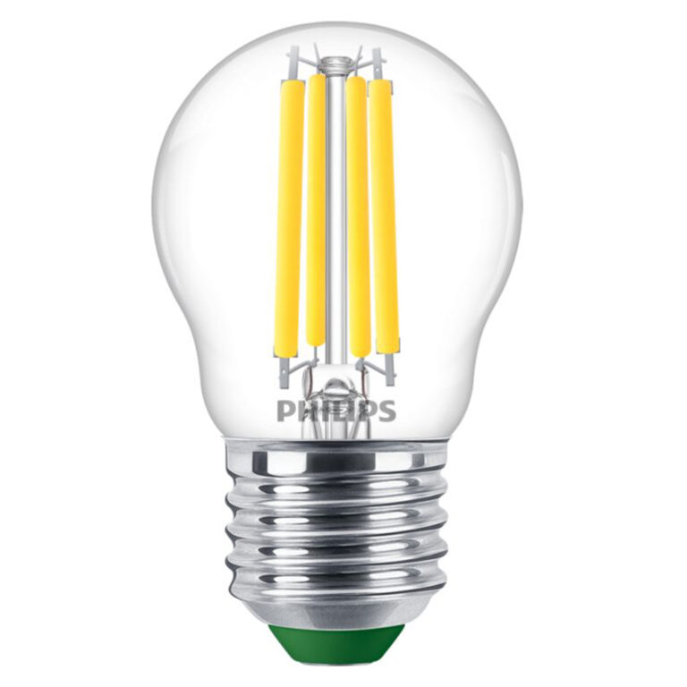 Philips CorePro LED luster niet dimbaar 2.3W vervangt 40W 840 E27 P45 helder glas UE